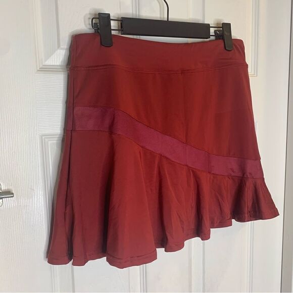 Ekouaer Maroon Golf Skort Size Large - Picture 3 of 13